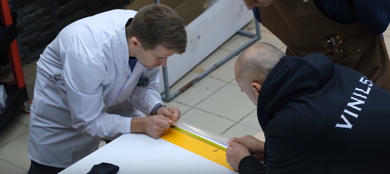 тест на разрыв пленки